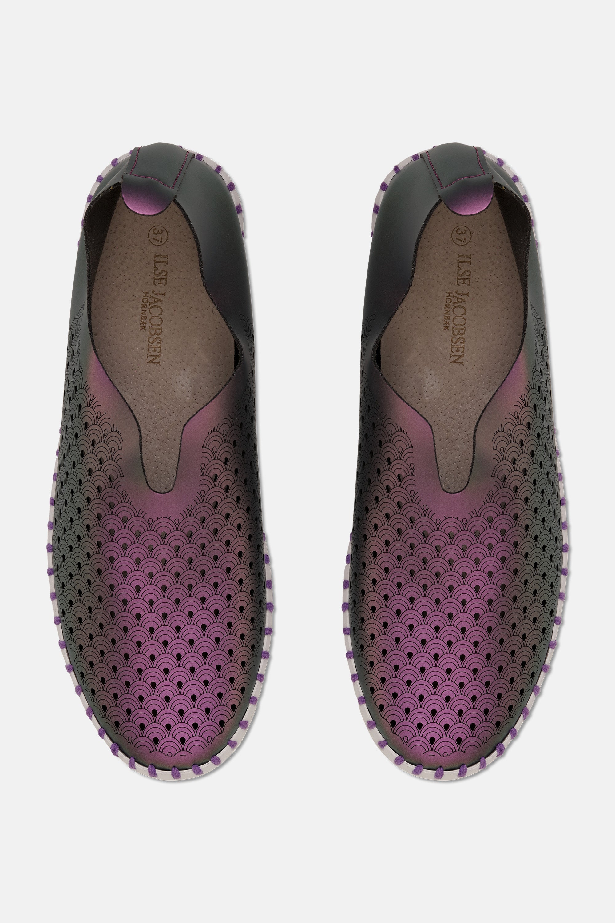 Ilse Jacobsen Hornbæk Footwear Flats Slip-in 553 Bubble